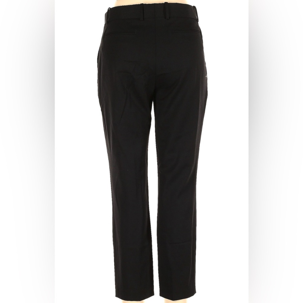 Everlane The Slim Wool Pant in Black size 10 high rise ankle length pleated - Picture 2 of 10